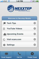 Nexxtep Mobile Screen Shot